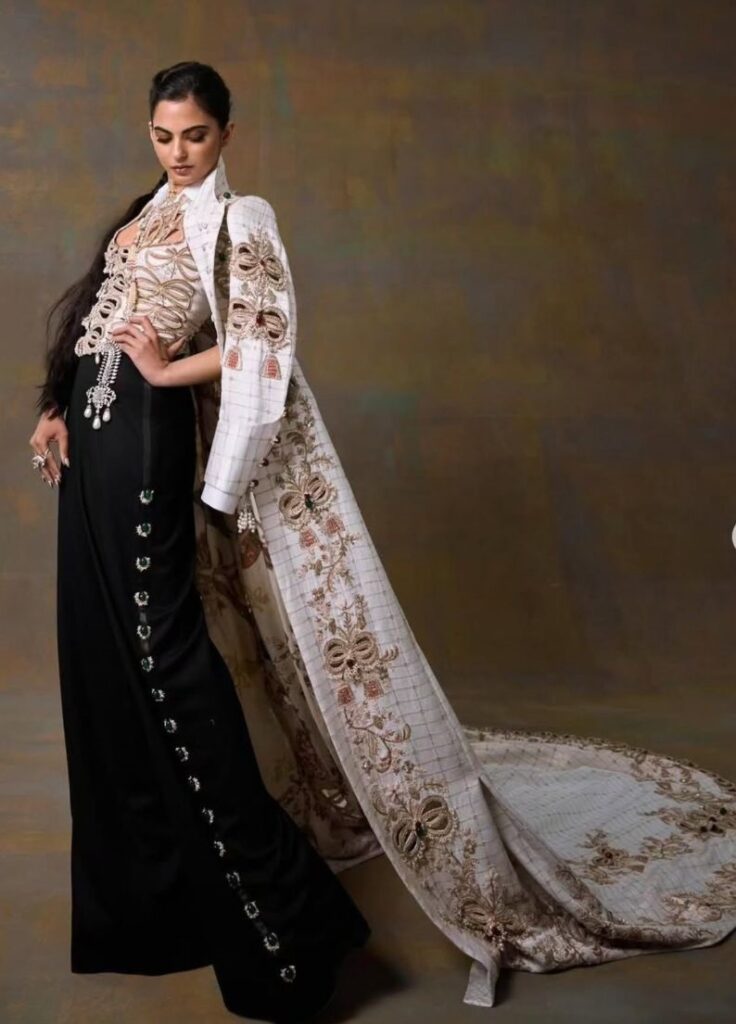 Isha Ambani Shines at the 2025 Met Gala in Anamika Khanna Couture